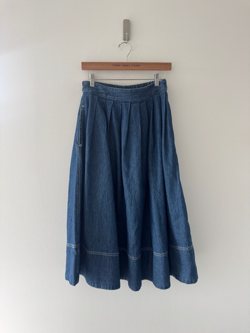 FREE PEOPLE Westley Denim Set S - Picture 6 of 6